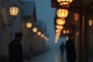 第七次搬家封面，堆满纸箱的楼梯口与门牌号